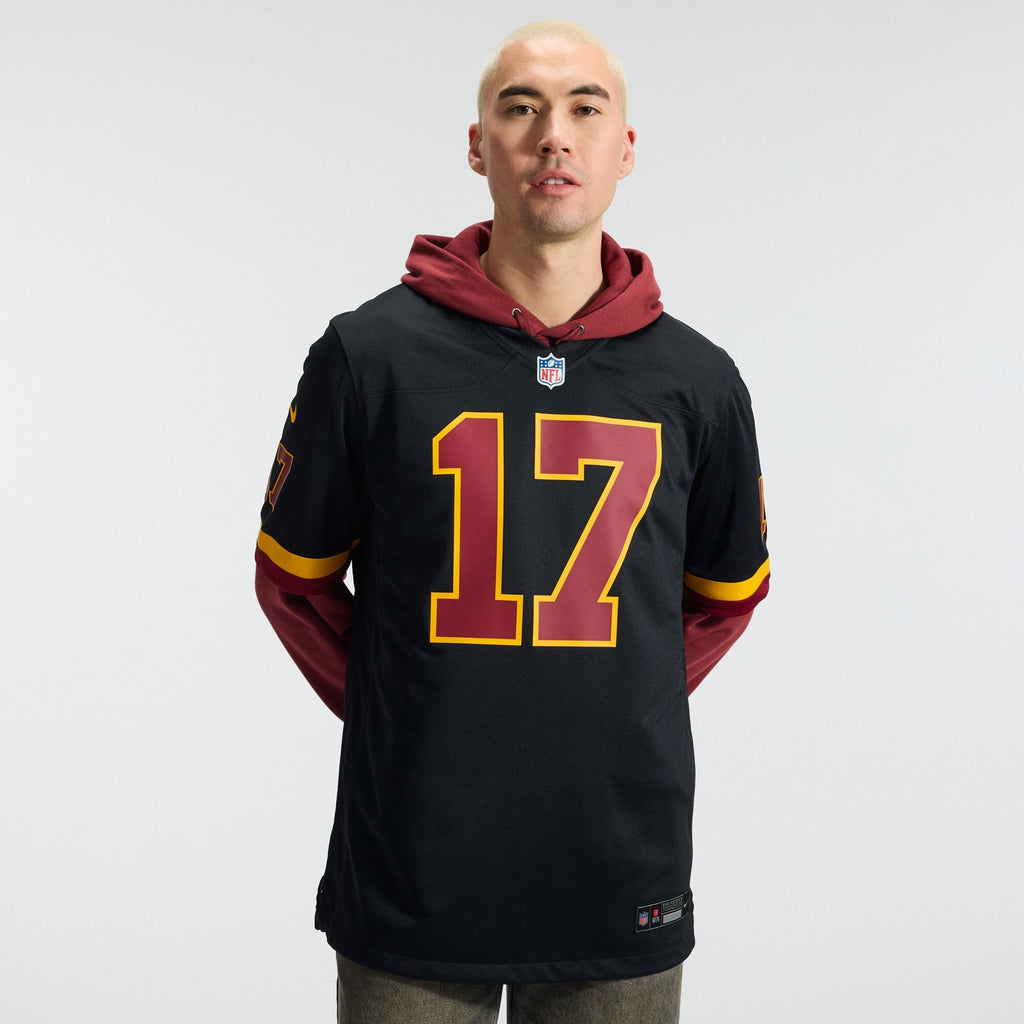 Hail Raiser Washington Commanders Terry McLaurin Black Alternate Game Football Jersey