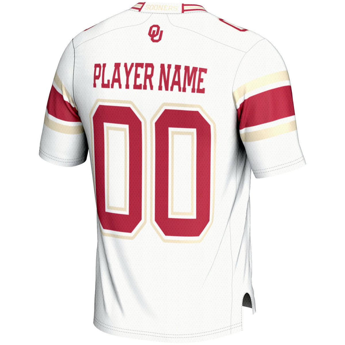Oklahoma Sooners NIL Pick-A-Player Football Jersey - White
