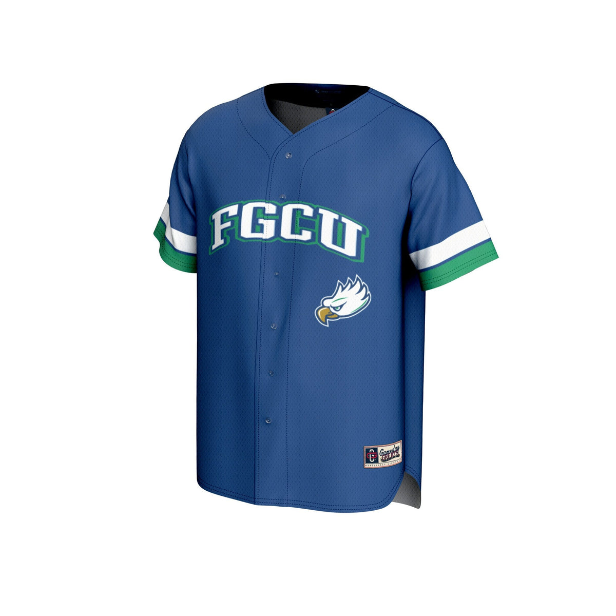 Florida Gulf Coast Eagles Baseball Jersey - Blue