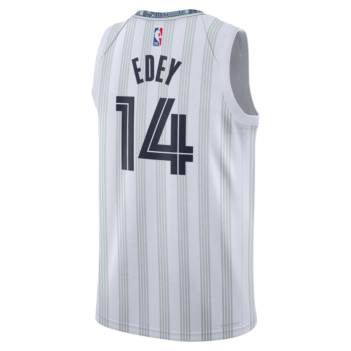 Memphis Grizzlies 2025/26 City Edition Swingman Jersey - Gray - Zach Edey