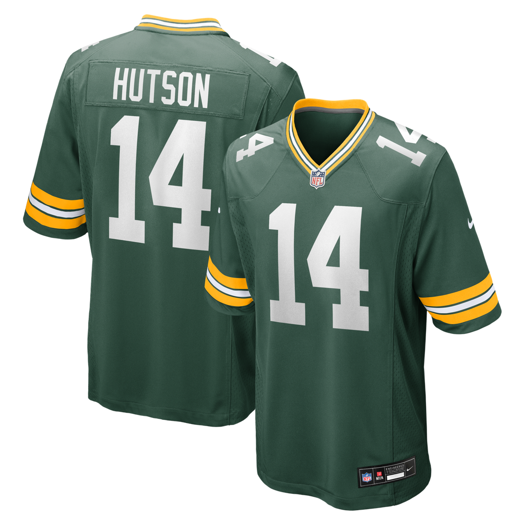 Green Bay Packers Don Hutson Green Retired Player Football Jersey