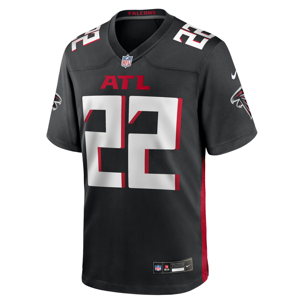 Atlanta Falcons Clark Phillips III Black Team Game Football Jersey