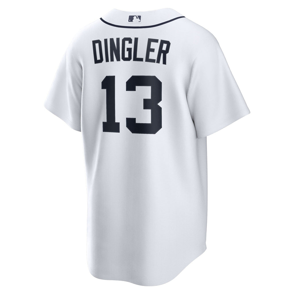 Detroit Tigers Dillon Dingler White Home Replica Baseball Jersey