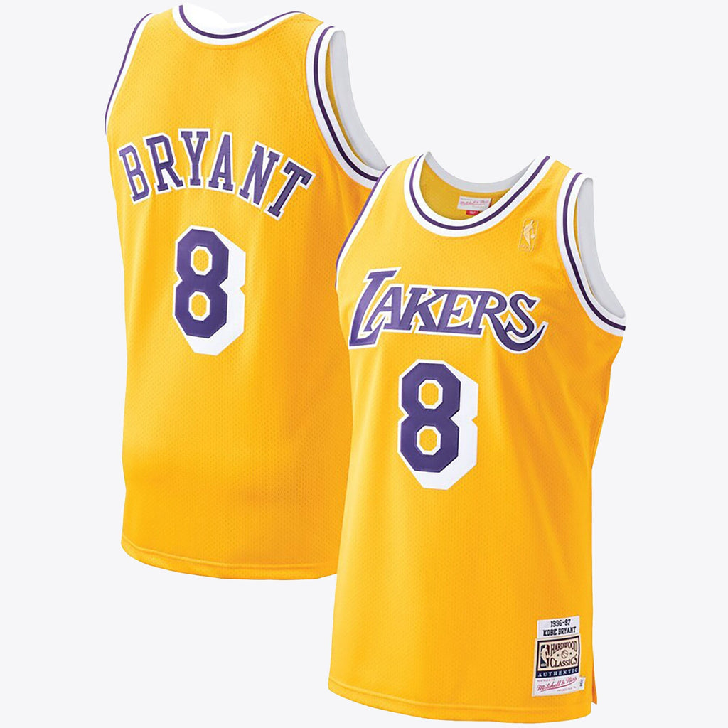 Kobe Bryant Hardwood Classics 1996-97 Jersey - Gold