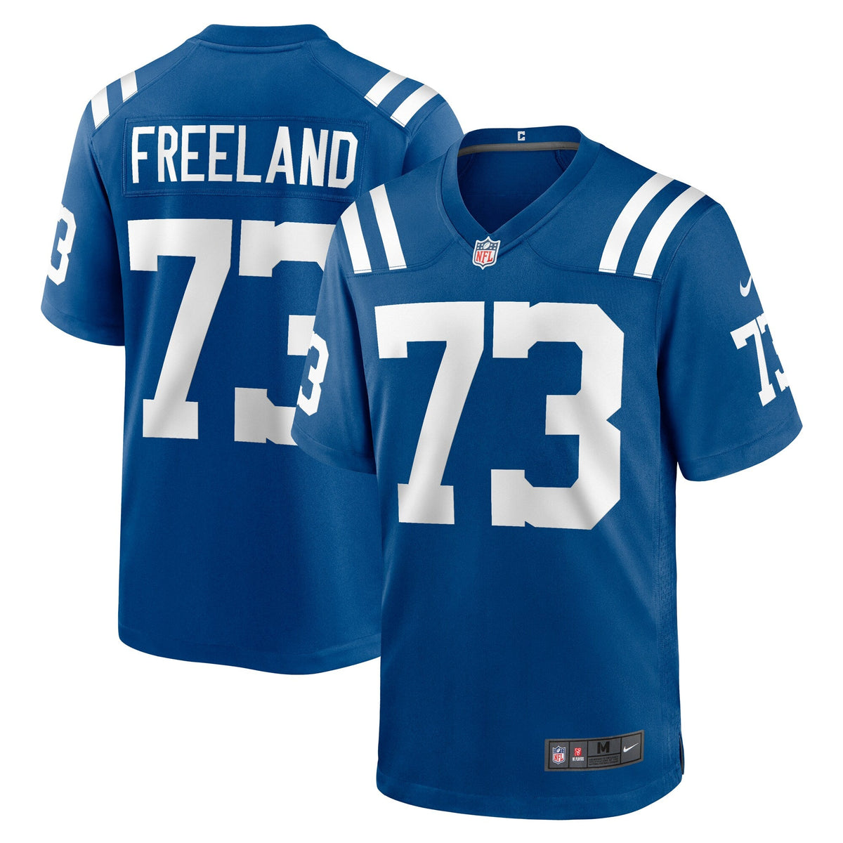 Indianapolis Colts Blake Freeland Royal Team Game Football Jersey