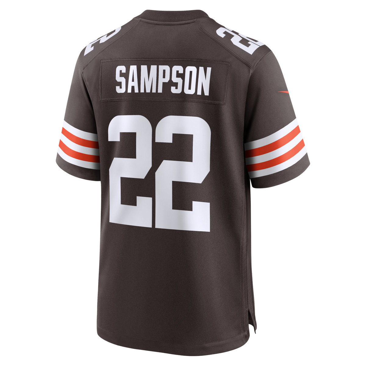 Cleveland Browns Dylan Sampson Brown Team Game Football Jersey
