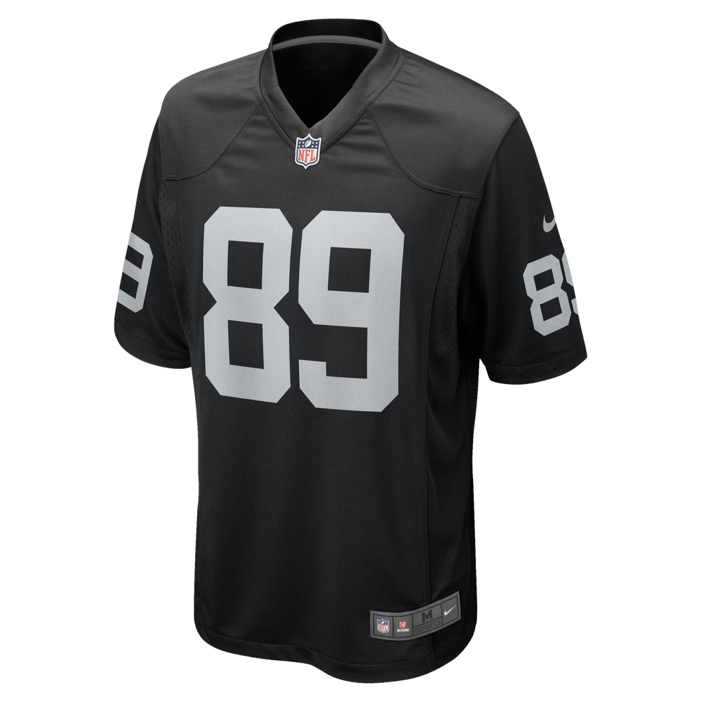 Las Vegas Raiders Brock Bowers Black Player Game Football Jersey