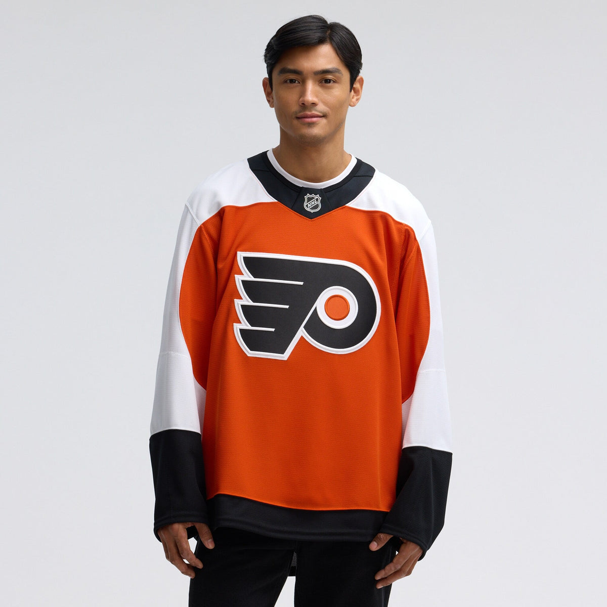 Philadelphia Flyers Orange Home Pro Jersey