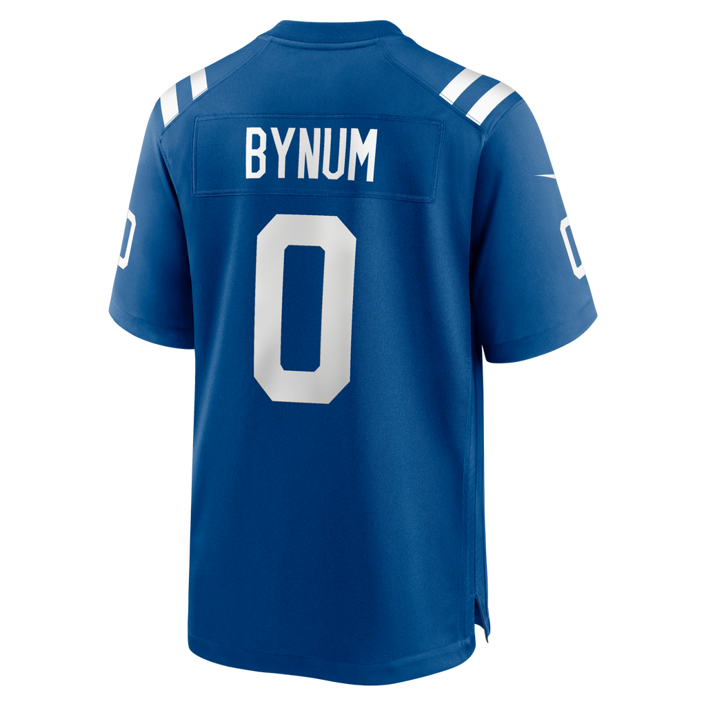 Indianapolis Colts Camryn Bynum Royal Team Game Football Jersey