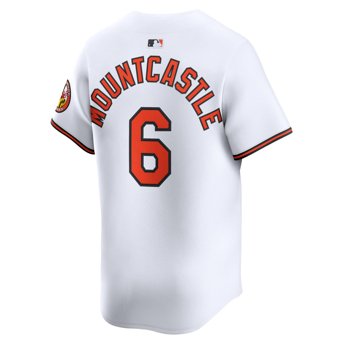 Baltimore Orioles Ryan Mountcastle White Home Limited Player Baseball Jersey