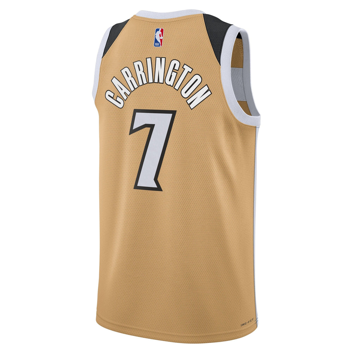 Washington Wizards 2025/26 City Edition Swingman Jersey - Tan - Carlton Carrington