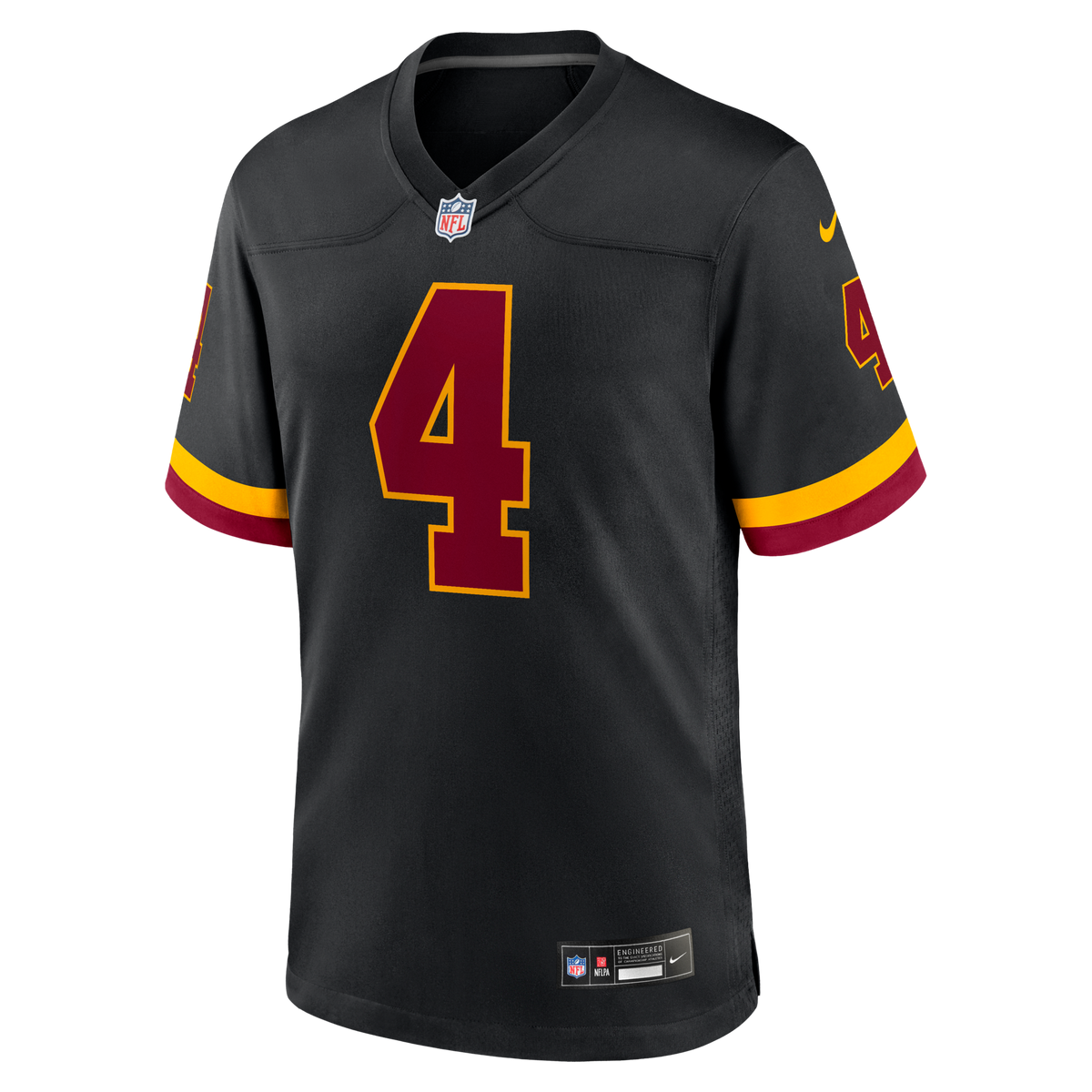 Washington Commanders Frankie Luvu Black Hail Raiser Alternate Game Football Jersey