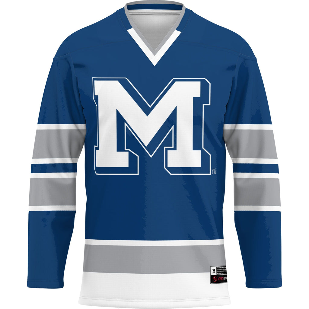 Colorado School of Mines Orediggers Hockey Jersey - Blue