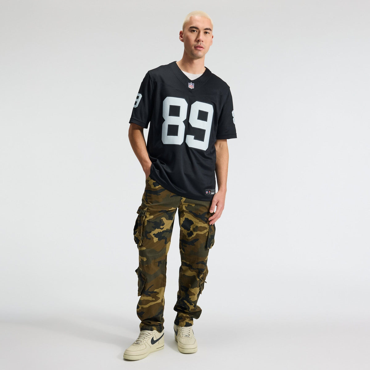 Las Vegas Raiders Brock Bowers Black Team Vapor F.U.S.E. Stitched Limited Football Jersey