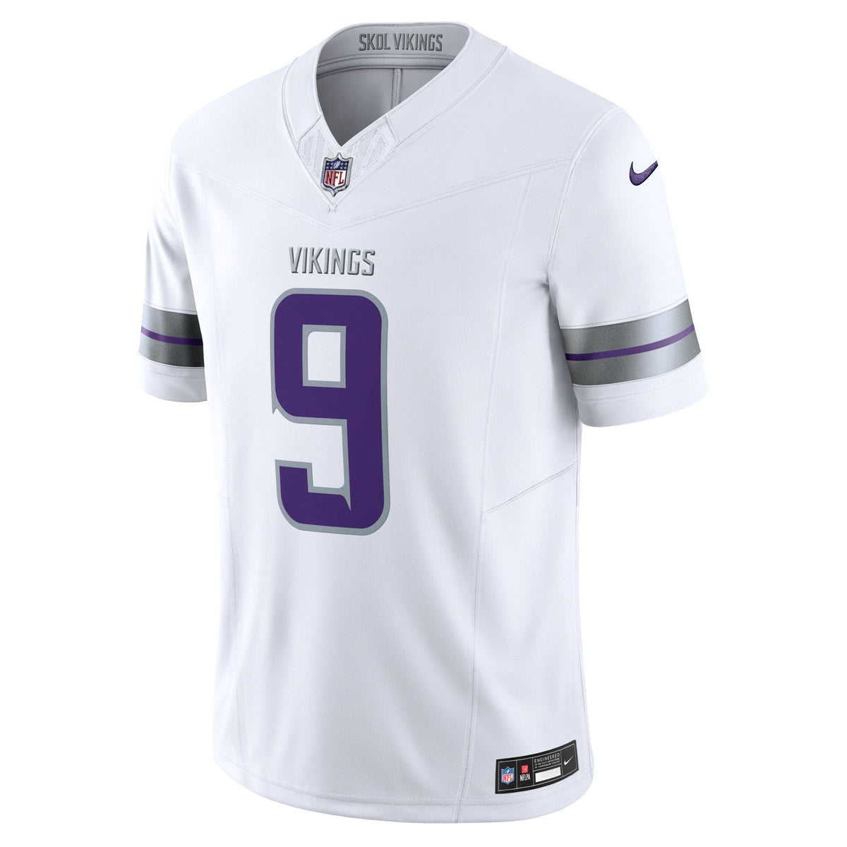 Minnesota Vikings J.J. McCarthy White Vapor F.U.S.E. Limited Football Jersey