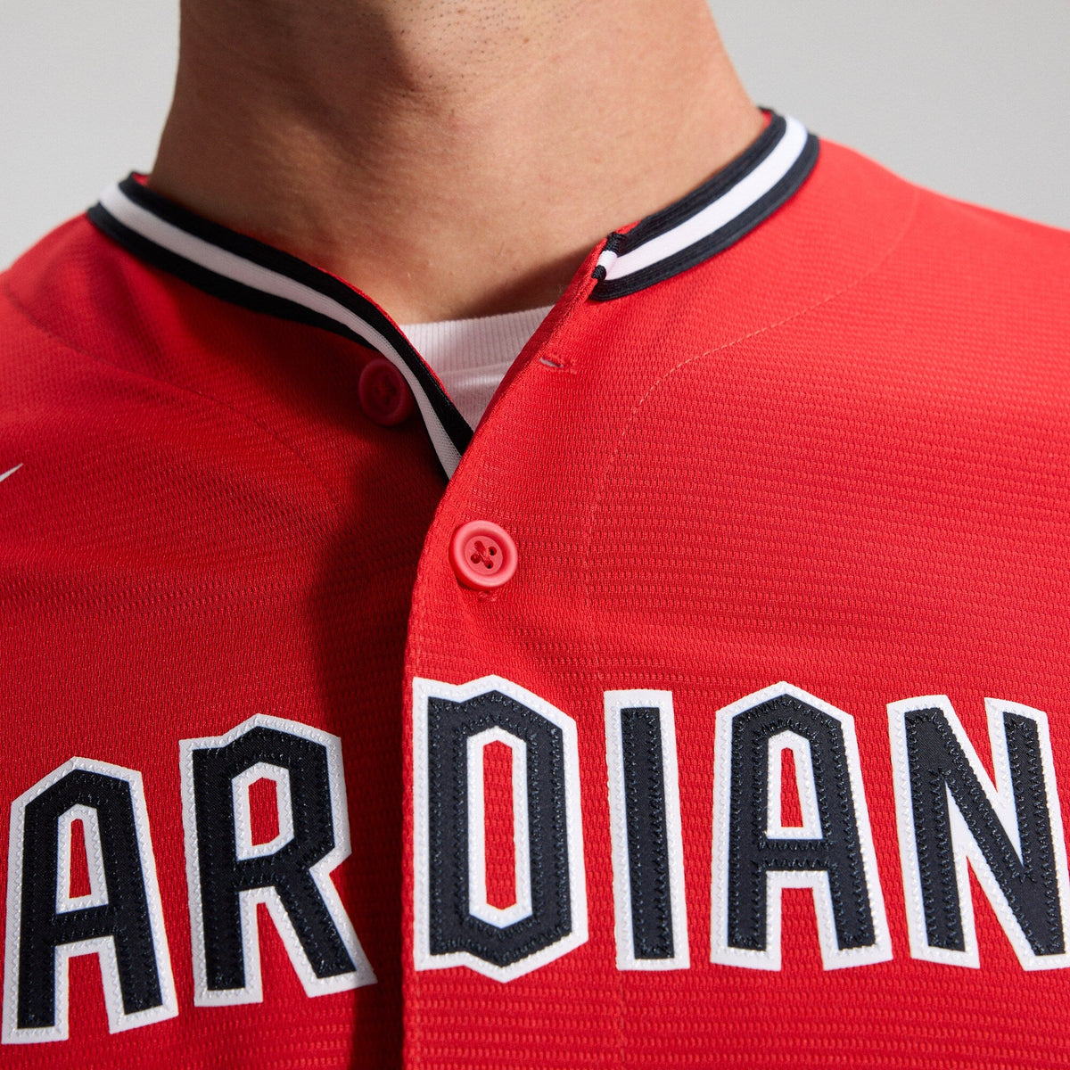 Cleveland Guardians Red Alternate 2 Replica Baseball Jersey