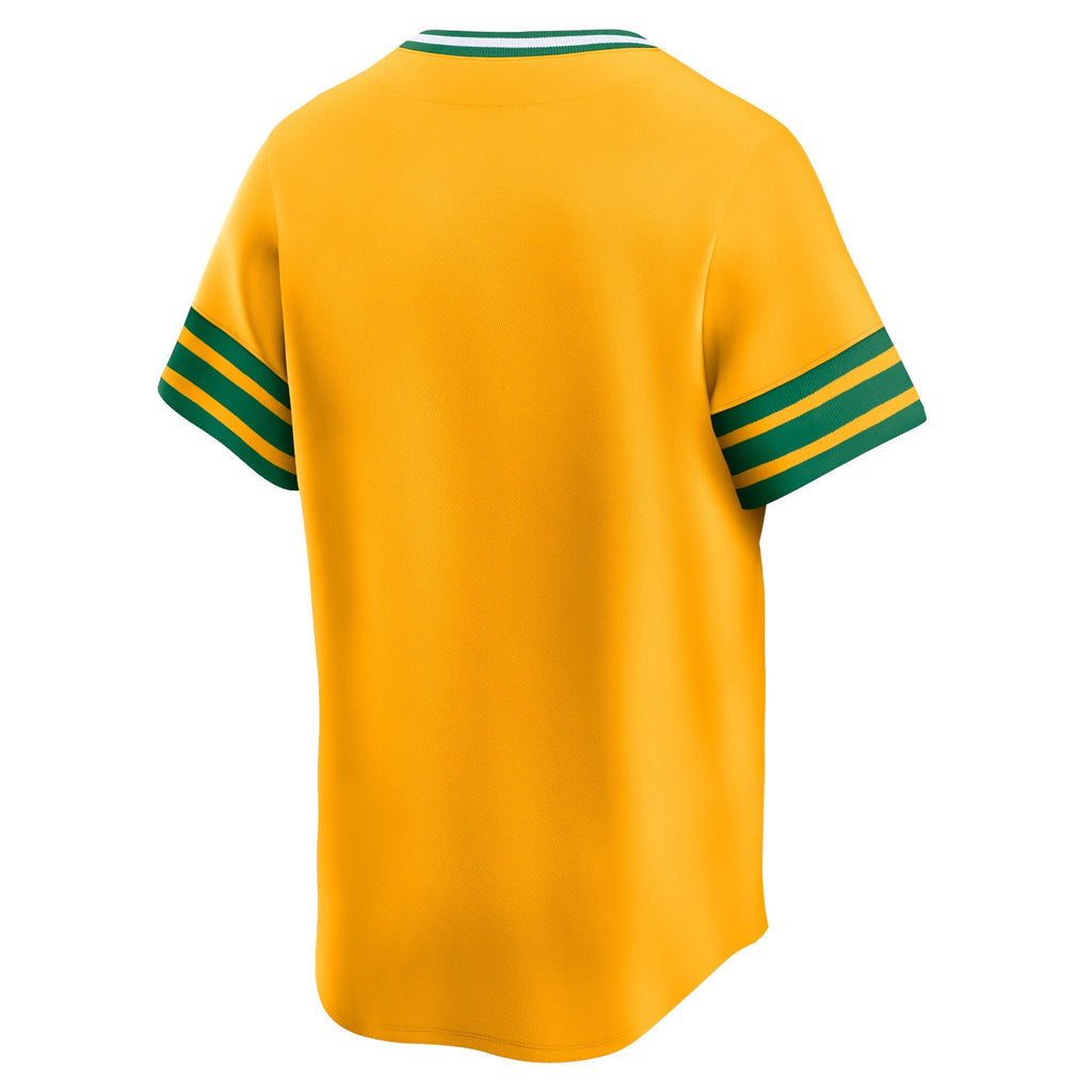 Athletics Gold Cooperstown Collection Limited Baseball Jersey