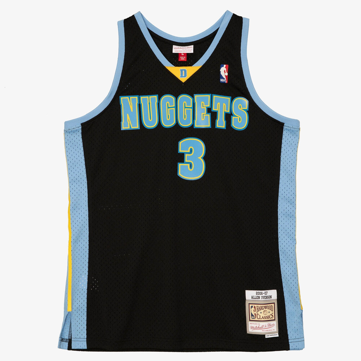 Denver Nuggets Allen Iverson 2006 Reload Swingman Jersey - Black