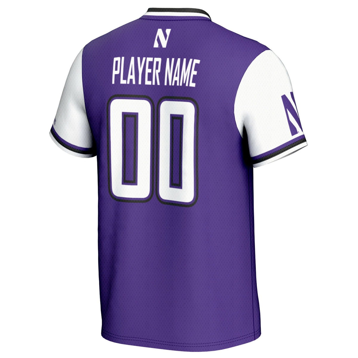 Northwestern Wildcats NIL Pick-A-Player Lightweight Softball Jersey - Purple