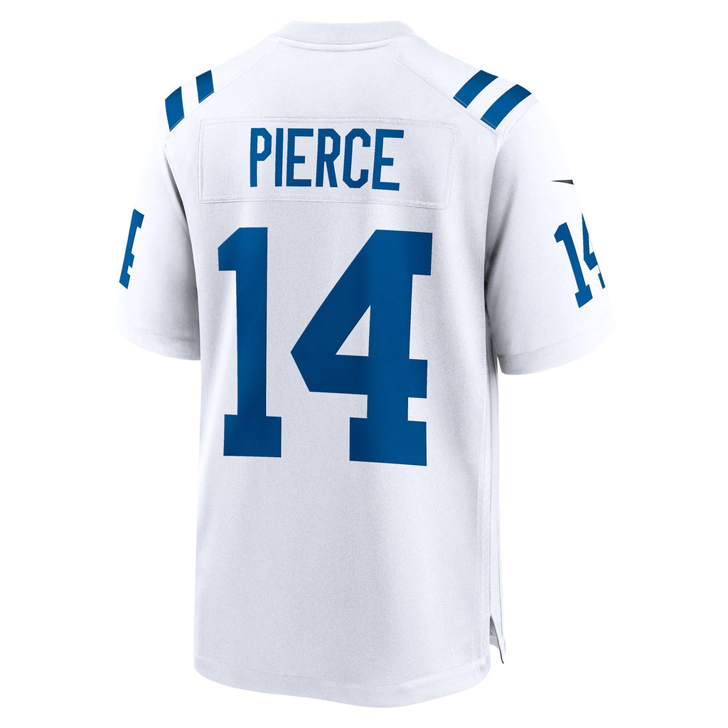 Indianapolis Colts Alec Pierce White Away Game Player Football Jersey