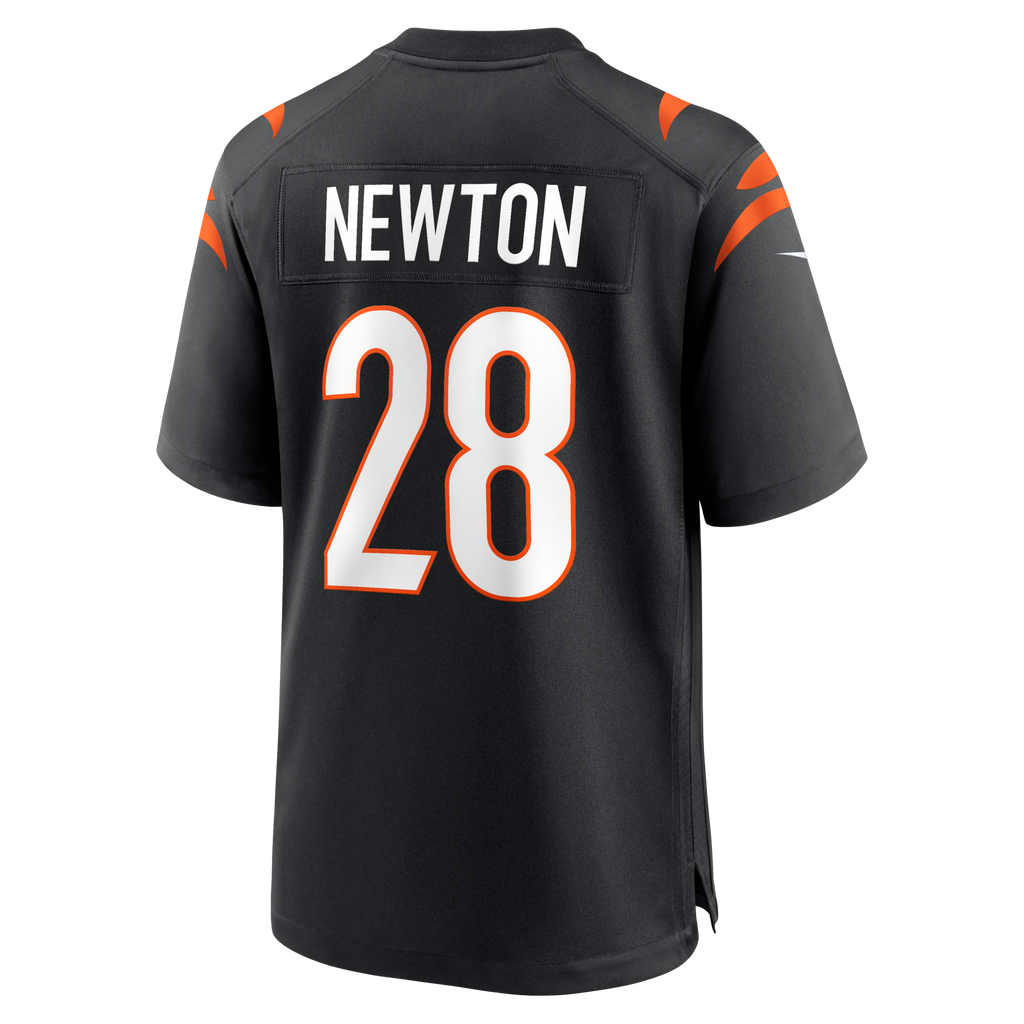 Cincinnati Bengals Josh Newton Black Game Football Jersey