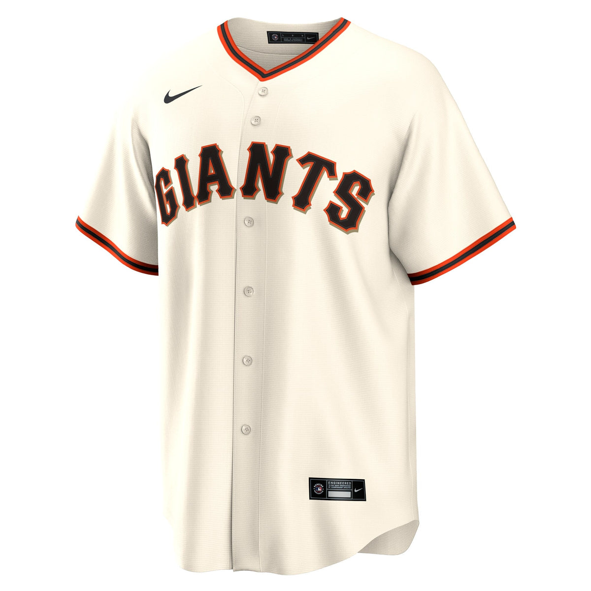 San Francisco Giants Willy Adames Cream Home Replica Baseball Jersey
