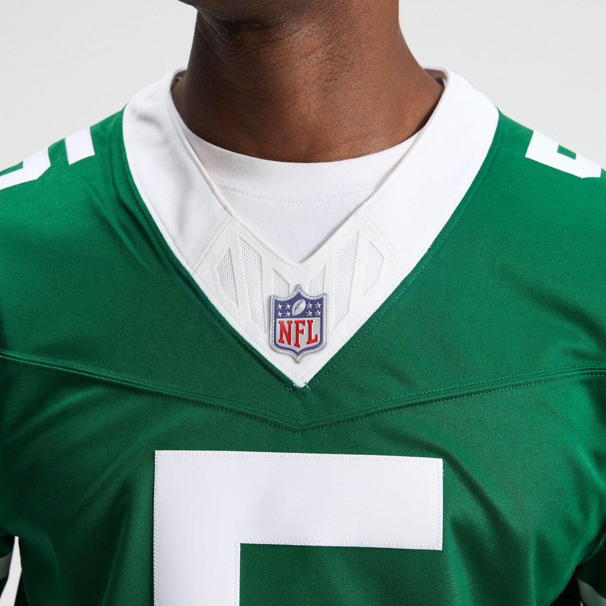 New York Jets Garrett Wilson Legacy Green Team Vapor F.U.S.E. Stitched Limited Football Jersey