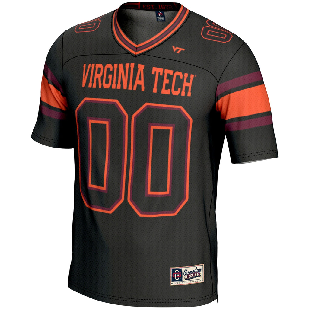 Virginia Tech Hokies NIL Pick-A-Player Football Jersey - Black