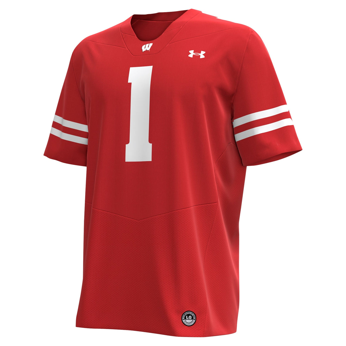 #1 Red Wisconsin Badgers Replica Football Jersey