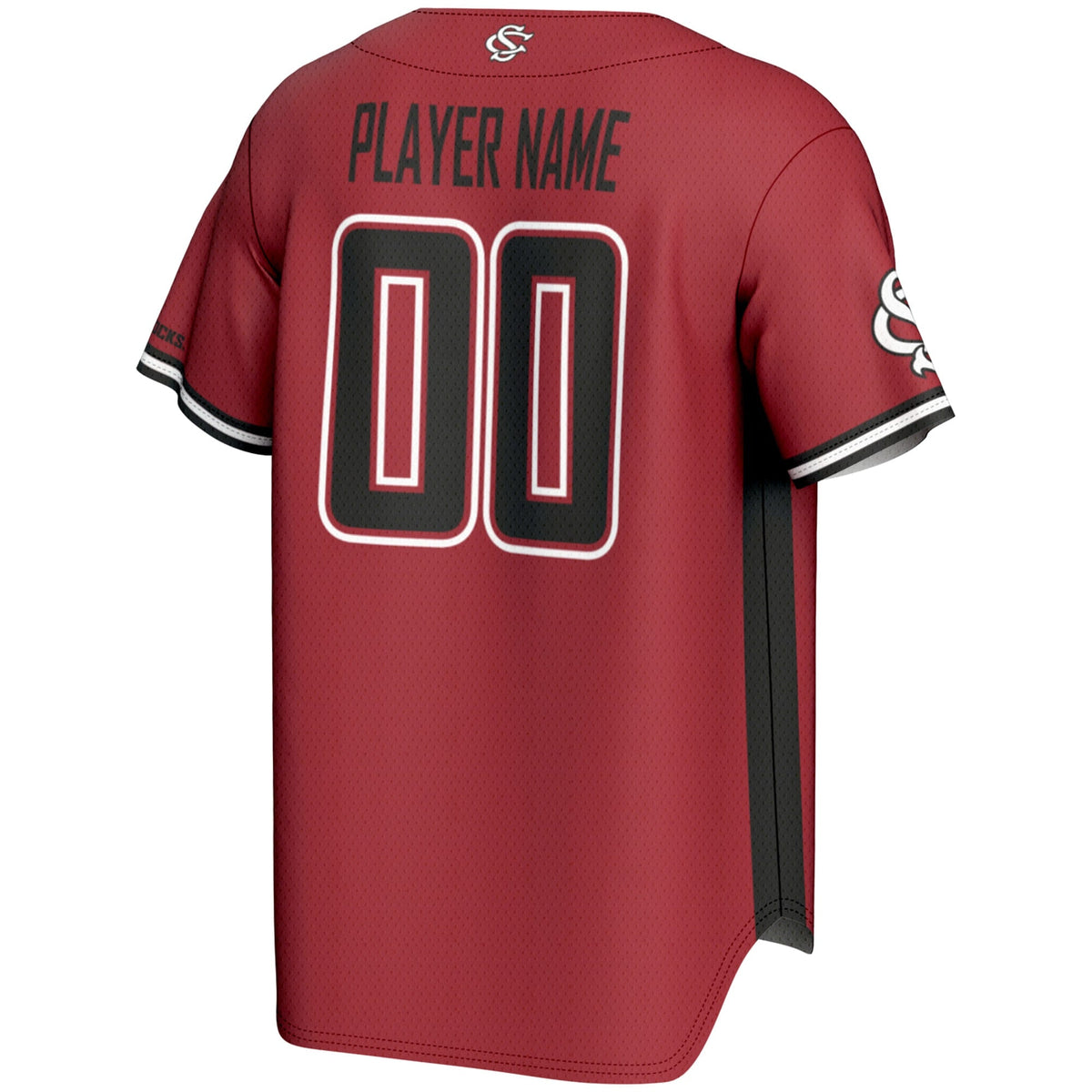 South Carolina Gamecocks NIL Pick-A-Player Baseball Lightweight Jersey - Garnet