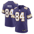 Minnesota Vikings Randy Moss Purple Classic Retired Player Game Football Jersey