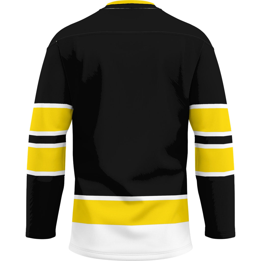 Michigan Tech Huskies Hockey Jersey - Gold