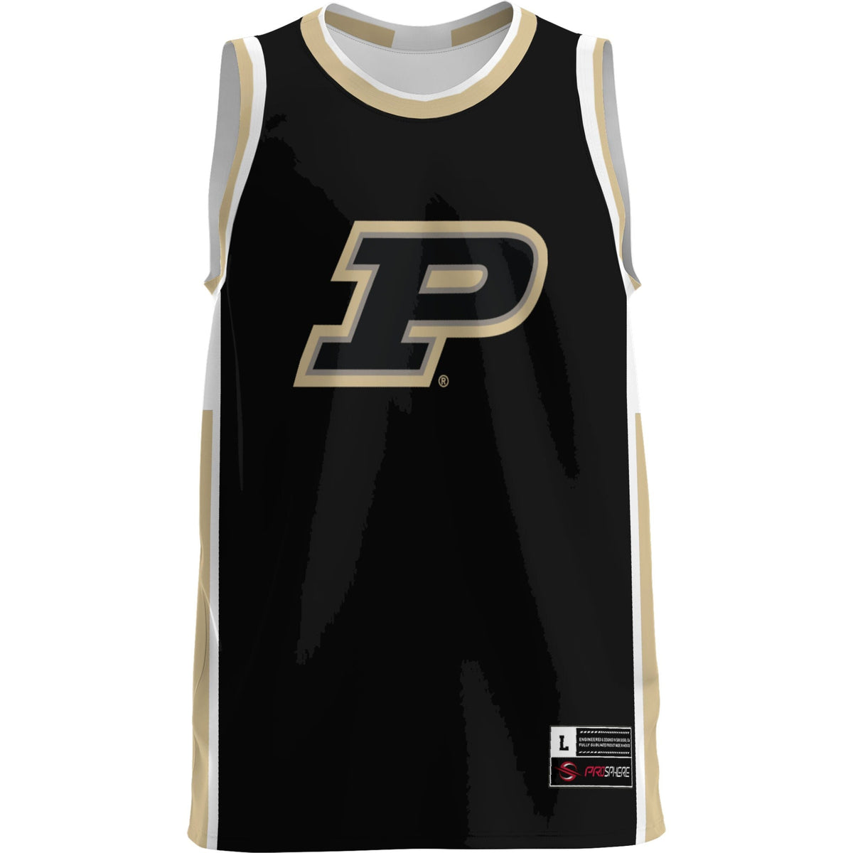Purdue Boilermakers Lightweight Basketball Jersey - Gold