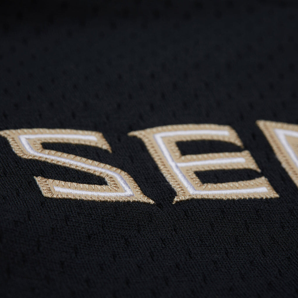 Black Florida State Seminoles On The Clock Full-Button Fashion Jersey