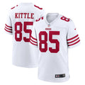 San Francisco 49ers George Kittle White Player Game Football Jersey