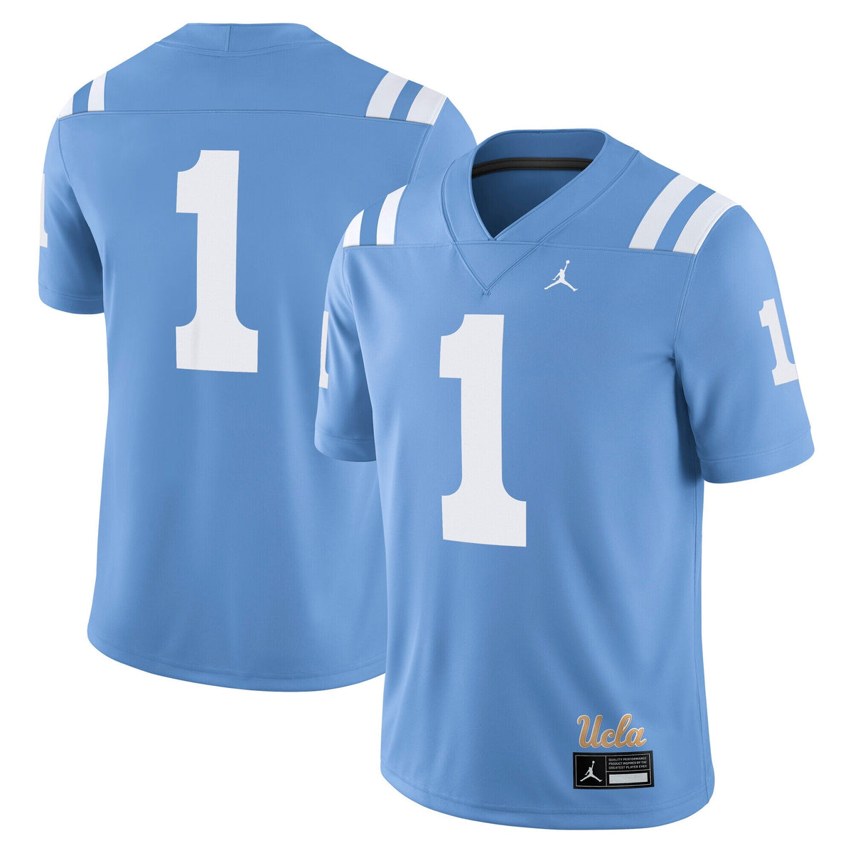#1 Light Blue UCLA Bruins Alternate Game Jersey