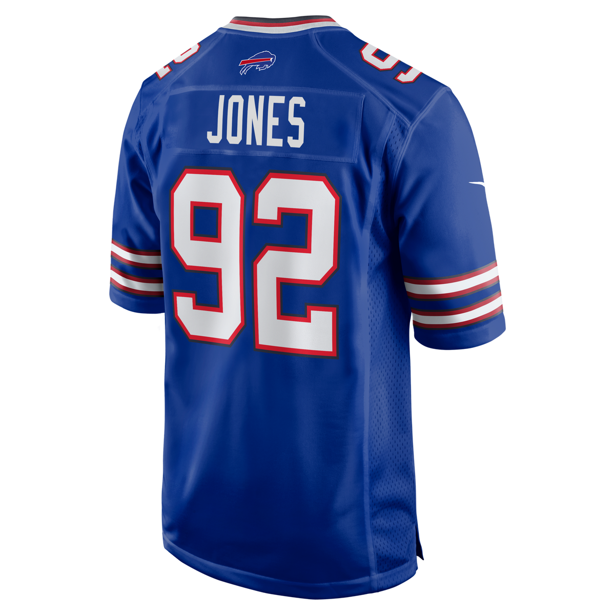 Buffalo Bills DaQuan Jones Royal Game Player Football Jersey