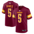 Washington Commanders Jayden Daniels Burgundy Player Game Football Jersey