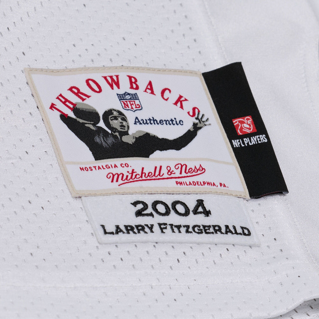 Arizona Cardinals Larry Fitzgerald White 2004 Throwback Football Jersey