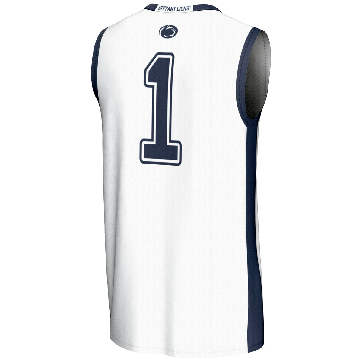 #1 Penn State Nittany Lions Lightweight Basketball Jersey - White