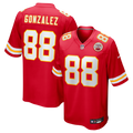 Kansas City Chiefs Tony Gonzalez Red Game Retired Player Football Jersey