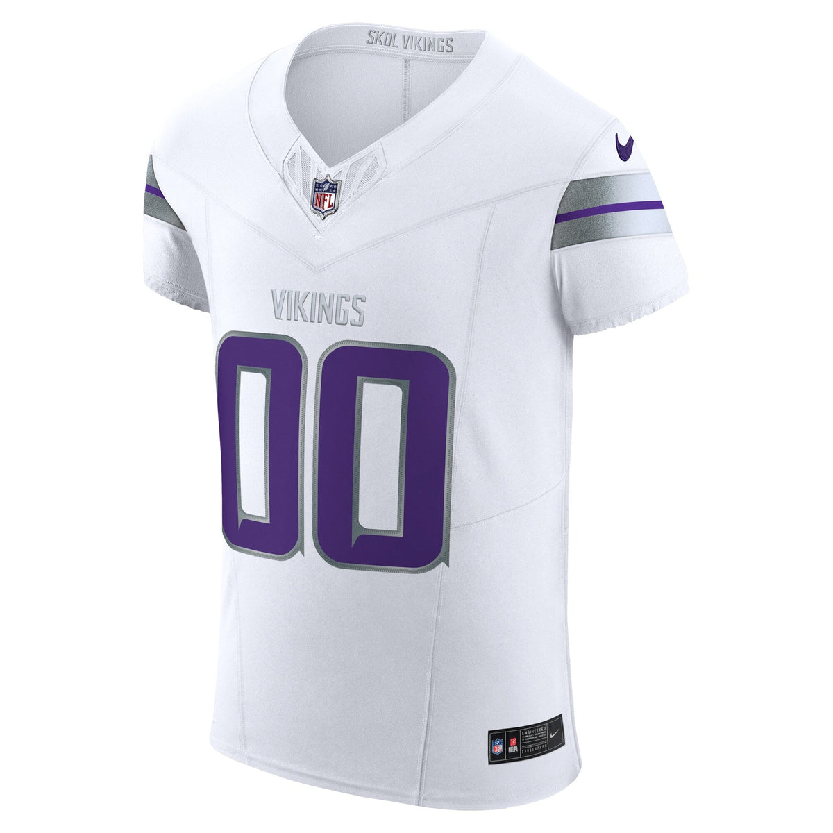 Minnesota Vikings White Vapor F.U.S.E. Elite Custom Football Jersey