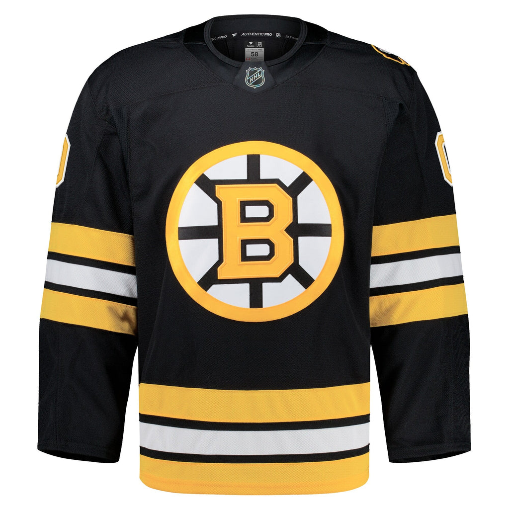 Boston Bruins Black Home Pro Custom Jersey