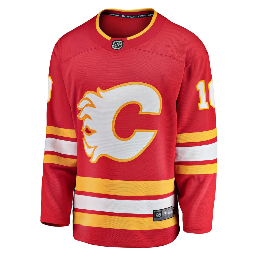 Calgary Flames Jonathan Huberdeau Red Home Breakaway Player Hockey Jersey