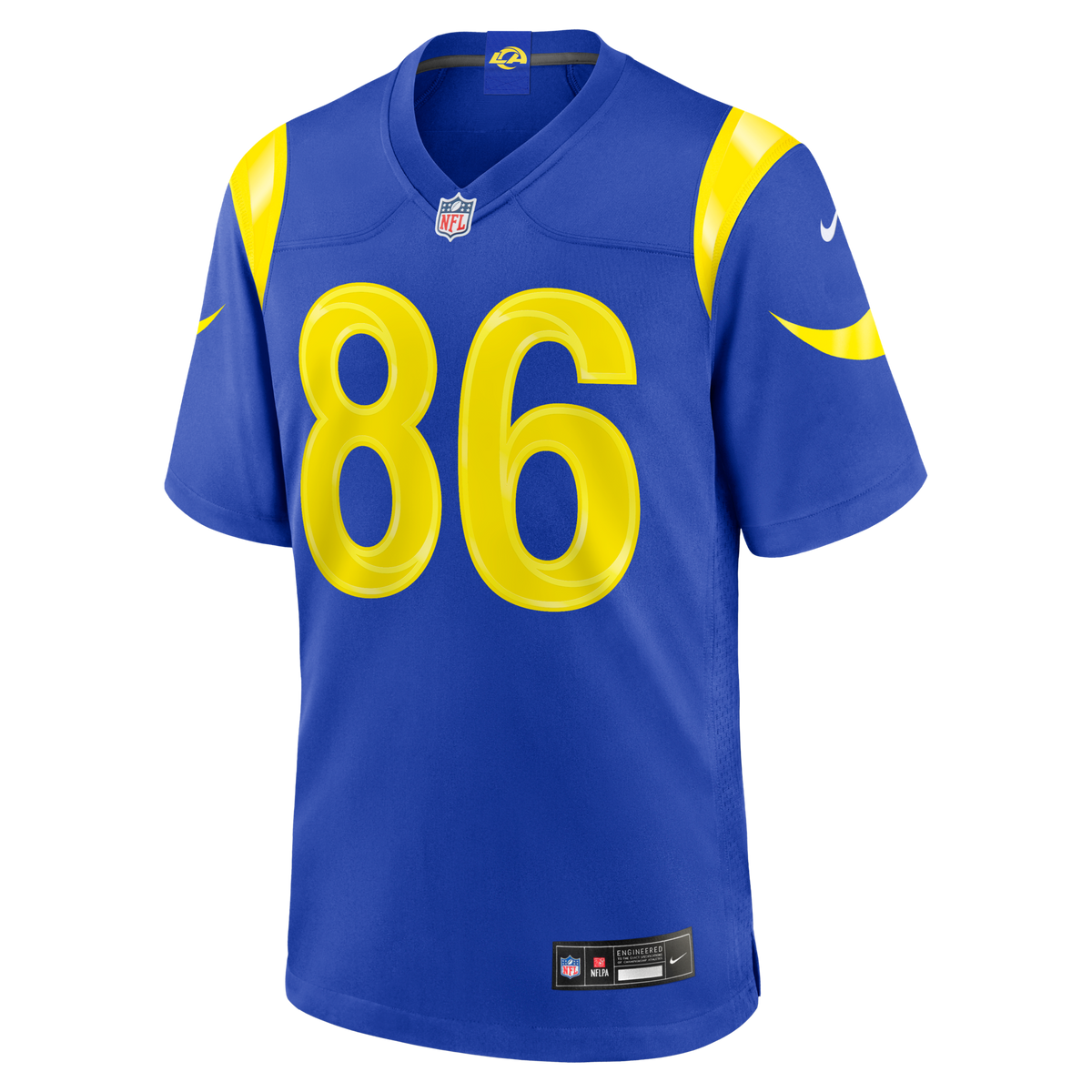 Los Angeles Rams Max Klare Royal Team Game Football Jersey
