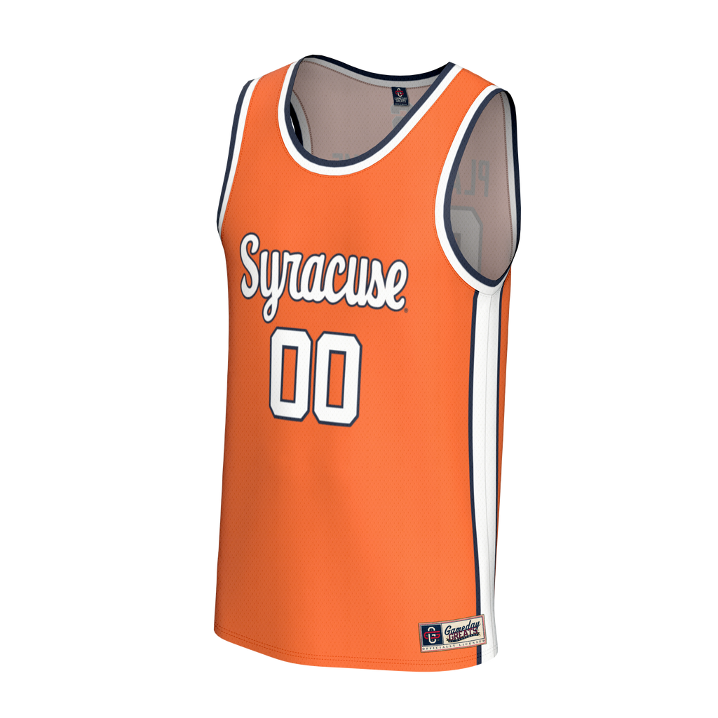 Syracuse Orange NIL Pick-A-Player Basketball Lightweight Jersey - Orange