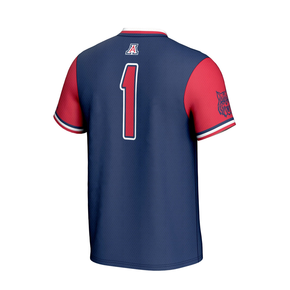 Arizona Wildcats Lightweight Softball Fashion Jersey - Navy