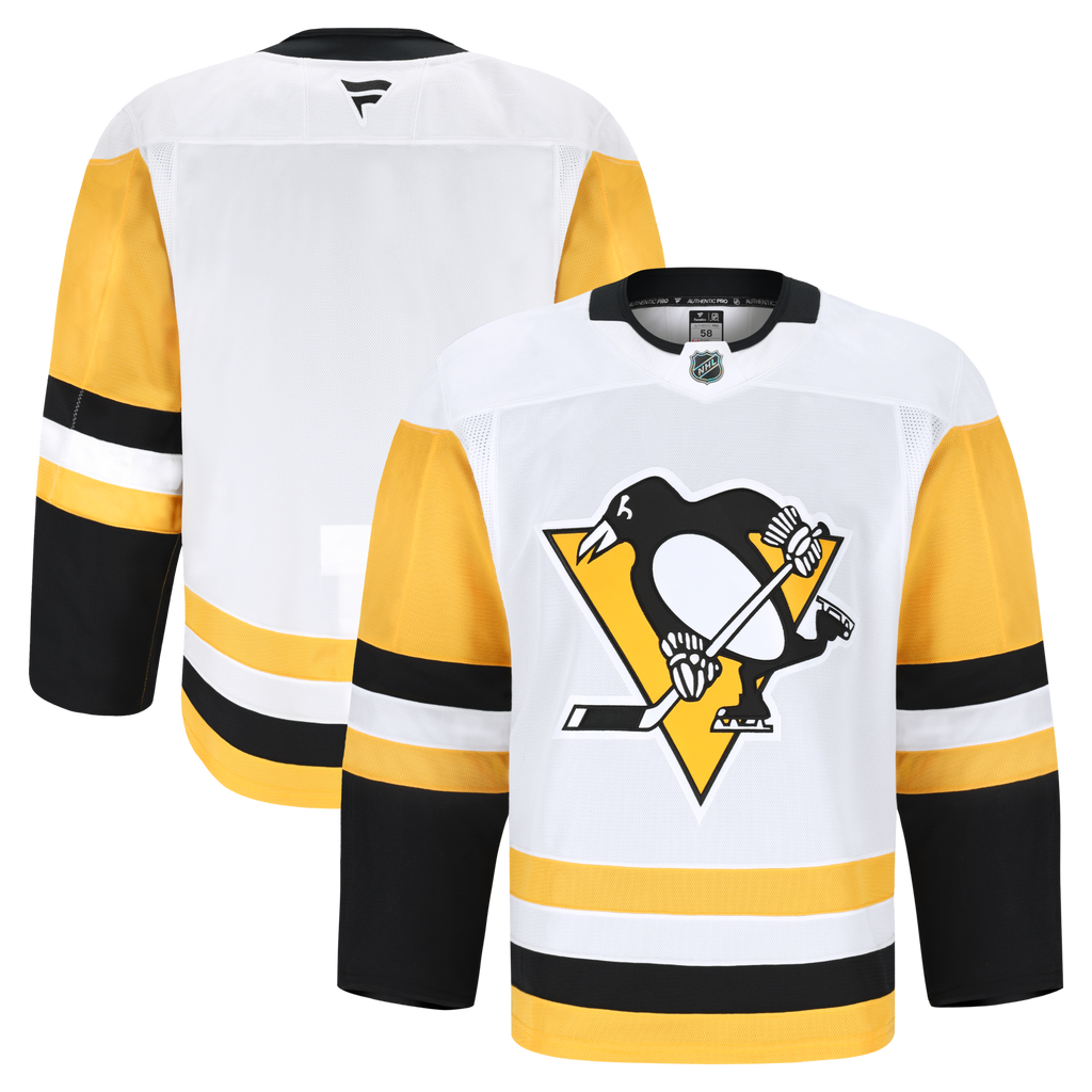 Pittsburgh Penguins White Away Pro Jersey