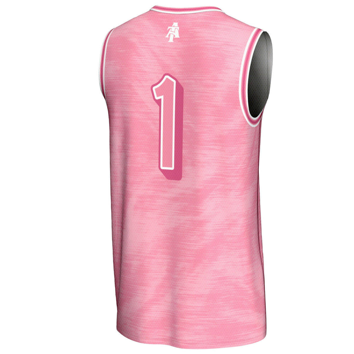 #1 North Carolina A&T Aggies Lightweight Basketball Jersey - Pink