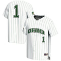 #1 Ohio Bobcats Lightweight Baseball Jersey - White
